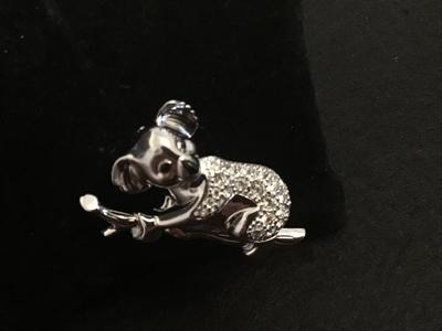 Swavorski Crystal Panda Brooch