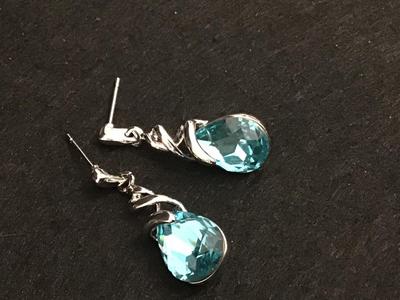 Aqua Marine Earrings