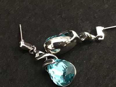 Aqua Marine Earrings