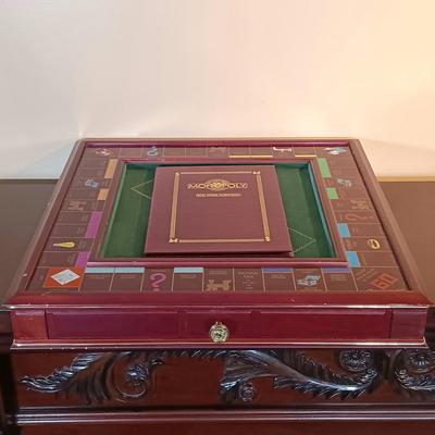LOT 112B: The Franklin Mint Monopoly Collector's Edition w/ COA