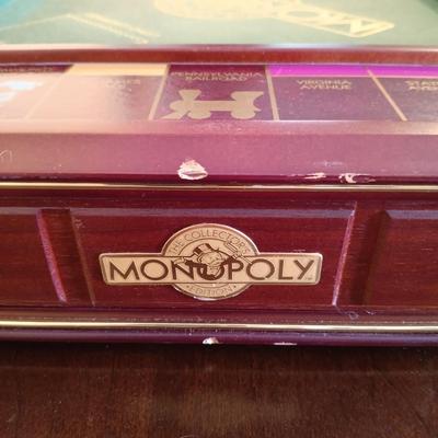 LOT 112B: The Franklin Mint Monopoly Collector's Edition w/ COA