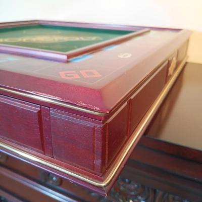 LOT 112B: The Franklin Mint Monopoly Collector's Edition w/ COA