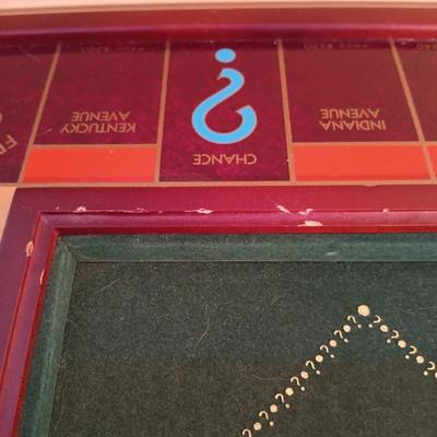 LOT 112B: The Franklin Mint Monopoly Collector's Edition w/ COA