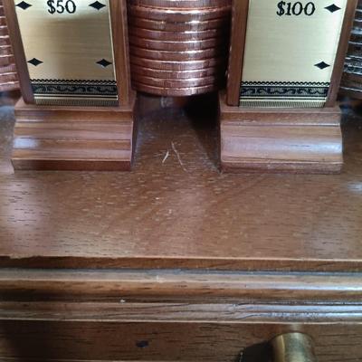 LOT 113B: The Franklin Mint Aces & Eights Poker Set