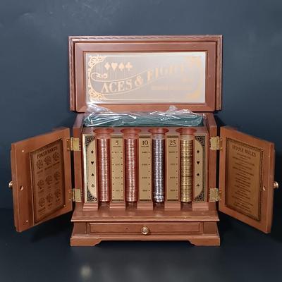 LOT 113B: The Franklin Mint Aces & Eights Poker Set