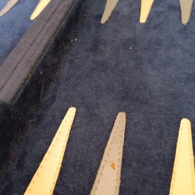 LOT 114B: Vintage Aries Travel Backgammon, Marlboro Poker Chip Set, Pleasantime Domino Set & More