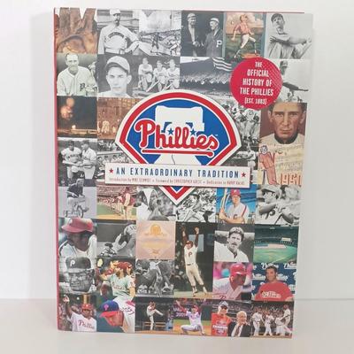 LOT 116B: Phillies Coffee Table Books with 2003 Limited Edition Veteran's Stadium Replica