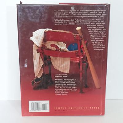 LOT 116B: Phillies Coffee Table Books with 2003 Limited Edition Veteran's Stadium Replica