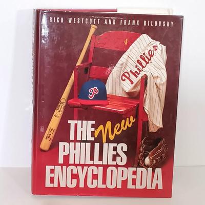 LOT 116B: Phillies Coffee Table Books with 2003 Limited Edition Veteran's Stadium Replica