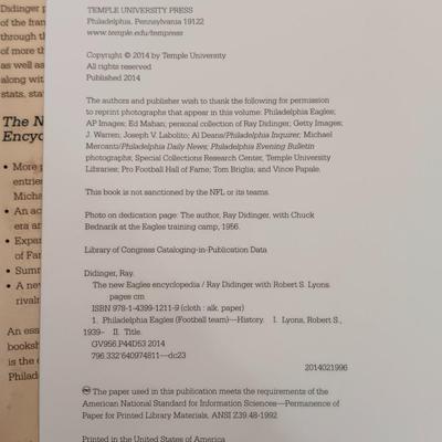 LOT 118B: Go Birds! - Philadelphia Eagles Book Collection