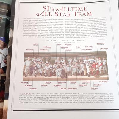 LOT 119B: Sports Illustrated The Baseball Book, The Football Book, Super Bowl Gold & More