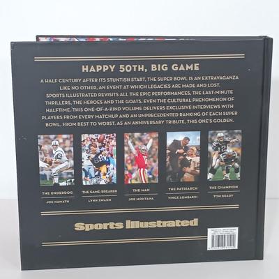 LOT 119B: Sports Illustrated The Baseball Book, The Football Book, Super Bowl Gold & More