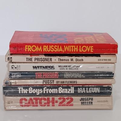 LOT 120B: Vintage 70s and 80s Novels - Fleming, Levin, Heller & More