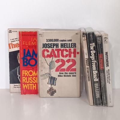 LOT 120B: Vintage 70s and 80s Novels - Fleming, Levin, Heller & More