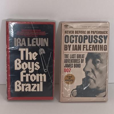 LOT 120B: Vintage 70s and 80s Novels - Fleming, Levin, Heller & More
