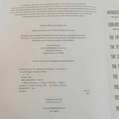 LOT 141B: Playboy Cover to Cover The 50's w/ Playboy 40 Years & The Playmate Book