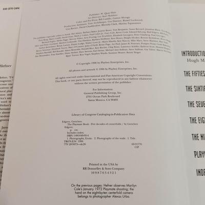 LOT 141B: Playboy Cover to Cover The 50's w/ Playboy 40 Years & The Playmate Book