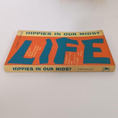 LOT 145B: Delbert L. Earisman 'Hippies in Our Midst' 1968, Sterling Publishing Hippie Coffee Table Book, Stallings' Rock...