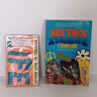 LOT 145B: Delbert L. Earisman 'Hippies in Our Midst' 1968, Sterling Publishing Hippie Coffee Table Book, Stallings' Rock...