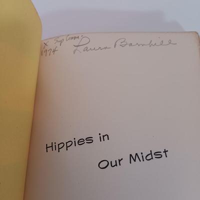 LOT 145B: Delbert L. Earisman 'Hippies in Our Midst' 1968, Sterling Publishing Hippie Coffee Table Book, Stallings' Rock...