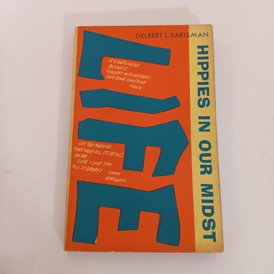 LOT 145B: Delbert L. Earisman 'Hippies in Our Midst' 1968, Sterling Publishing Hippie Coffee Table Book, Stallings' Rock...