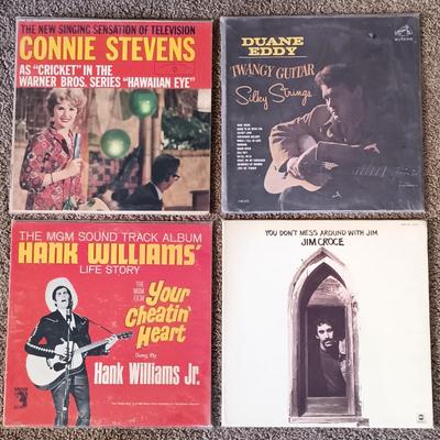 LOT 146B: LP Collection- Linda Ronstadt Stone Poneys and Friends, Barbara Streisand, Jim Croce & More