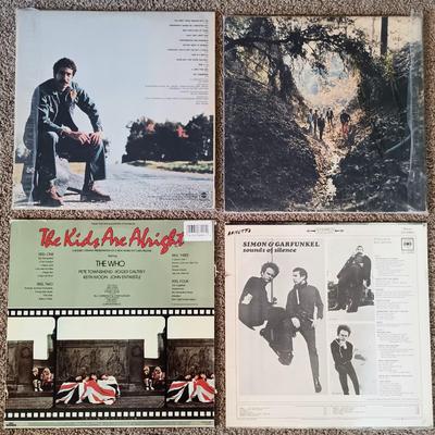 LOT 148B: LP Collection- The Who, Stevie Knicks, Stray Cats, Fleetwood Mac & More