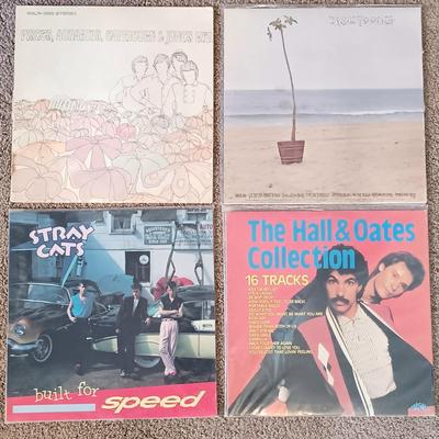 LOT 148B: LP Collection- The Who, Stevie Knicks, Stray Cats, Fleetwood Mac & More