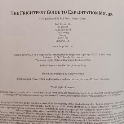LOT 151B: FrightFest Horror Film Guides Volumes 1 - 6