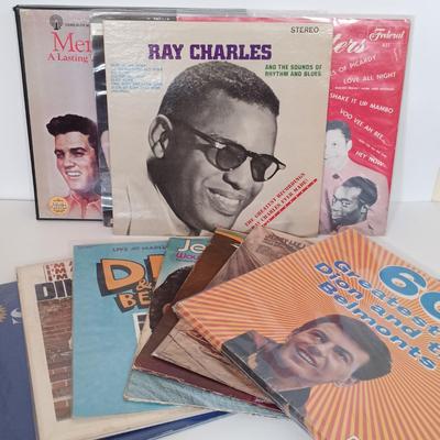LOT 153B: LP Collection- Ray Charles, Jerry Lee Lewis, Dion & the Belmonts & More