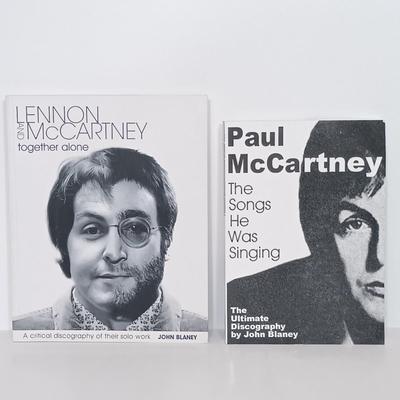 LOT 155B: Vintage Wings Over America Promo Poster, Paul McCartney III Box Set, Thomson's George Harrison: Behind the Locked Door...