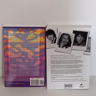 LOT 155B: Vintage Wings Over America Promo Poster, Paul McCartney III Box Set, Thomson's George Harrison: Behind the Locked Door...