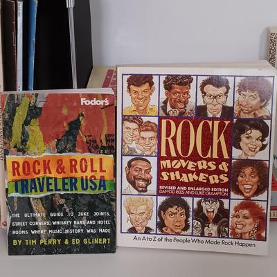 LOT 156B: Vintage Rolling Stone Magazines w/ Rolling Stone & Rock and Roll History Books