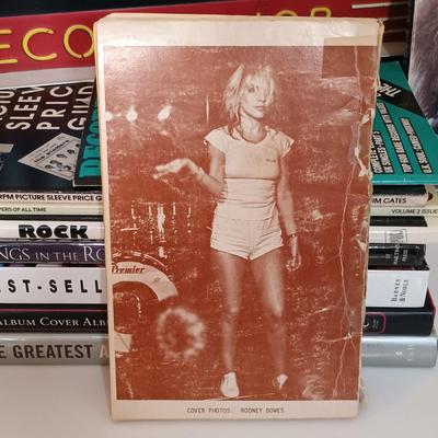 LOT 157B: Vinyl Junkie Sign w/ Books on Record Collecting