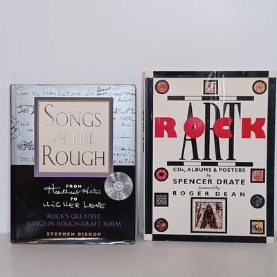 LOT 157B: Vinyl Junkie Sign w/ Books on Record Collecting