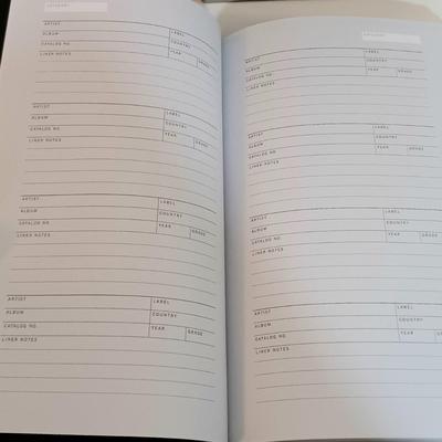 LOT 157B: Vinyl Junkie Sign w/ Books on Record Collecting