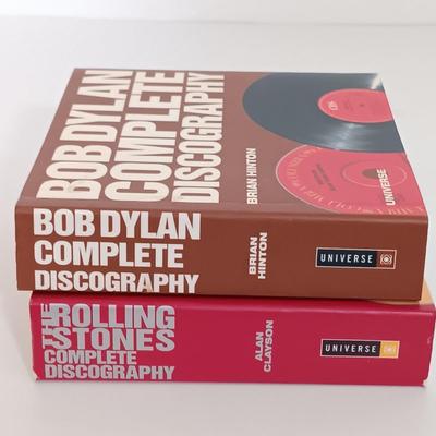 LOT 158B: Vintage David Bowie: The Illustrated Record 1981, Rolling Stones: The Illustrated Record 1976, Writings and Drawings by Bob...