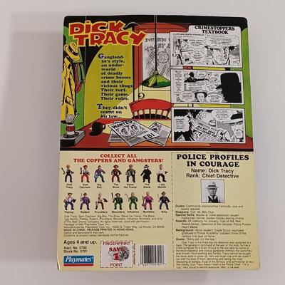 LOT 160B: Dick Tracy Sticker-Poster Set and Playmates Figures w/ 1981 Yoda Puppet, Pebbles Cereal Flintstones Toy & More