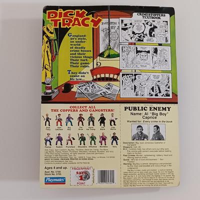 LOT 160B: Dick Tracy Sticker-Poster Set and Playmates Figures w/ 1981 Yoda Puppet, Pebbles Cereal Flintstones Toy & More
