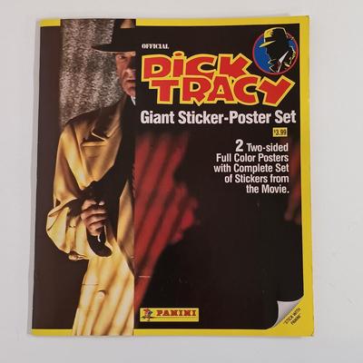 LOT 160B: Dick Tracy Sticker-Poster Set and Playmates Figures w/ 1981 Yoda Puppet, Pebbles Cereal Flintstones Toy & More