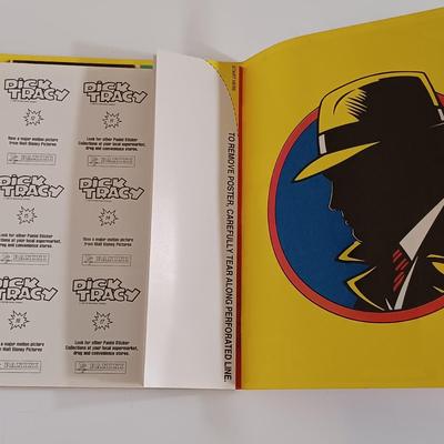 LOT 160B: Dick Tracy Sticker-Poster Set and Playmates Figures w/ 1981 Yoda Puppet, Pebbles Cereal Flintstones Toy & More