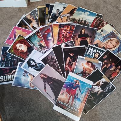 LOT 164B: Collection of 12" x 18" Movie and Television Promo Photos