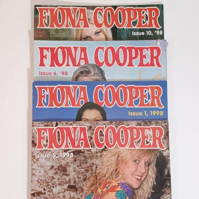 LOT 166B: Lisa Hartman Lingerie Poster, Vintage Fiona Cooper Magazines, Barbi Benton Poster & More
