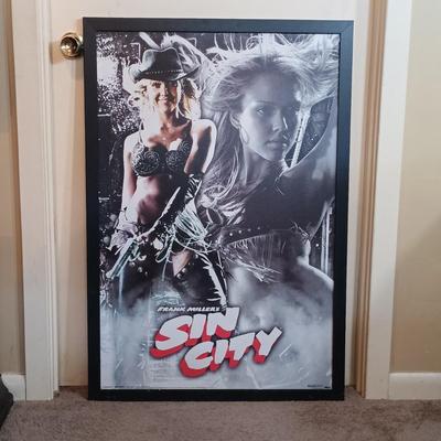 LOT 168B: Sin City Nancy Collage Poster & Black Snake Moan Poster