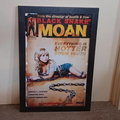 LOT 168B: Sin City Nancy Collage Poster & Black Snake Moan Poster