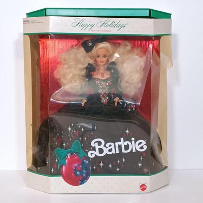 LOT 170B: Vintage Holiday Barbies w/ Little Debbie Barbie