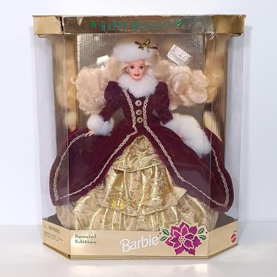 LOT 170B: Vintage Holiday Barbies w/ Little Debbie Barbie