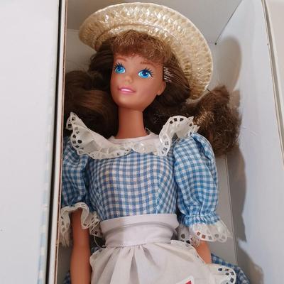 LOT 170B: Vintage Holiday Barbies w/ Little Debbie Barbie