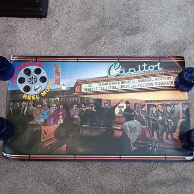 LOT 171B: Set of (14) Vintage Beatles Posters