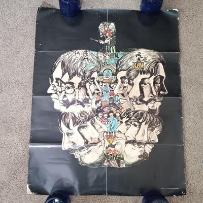 LOT 171B: Set of (14) Vintage Beatles Posters